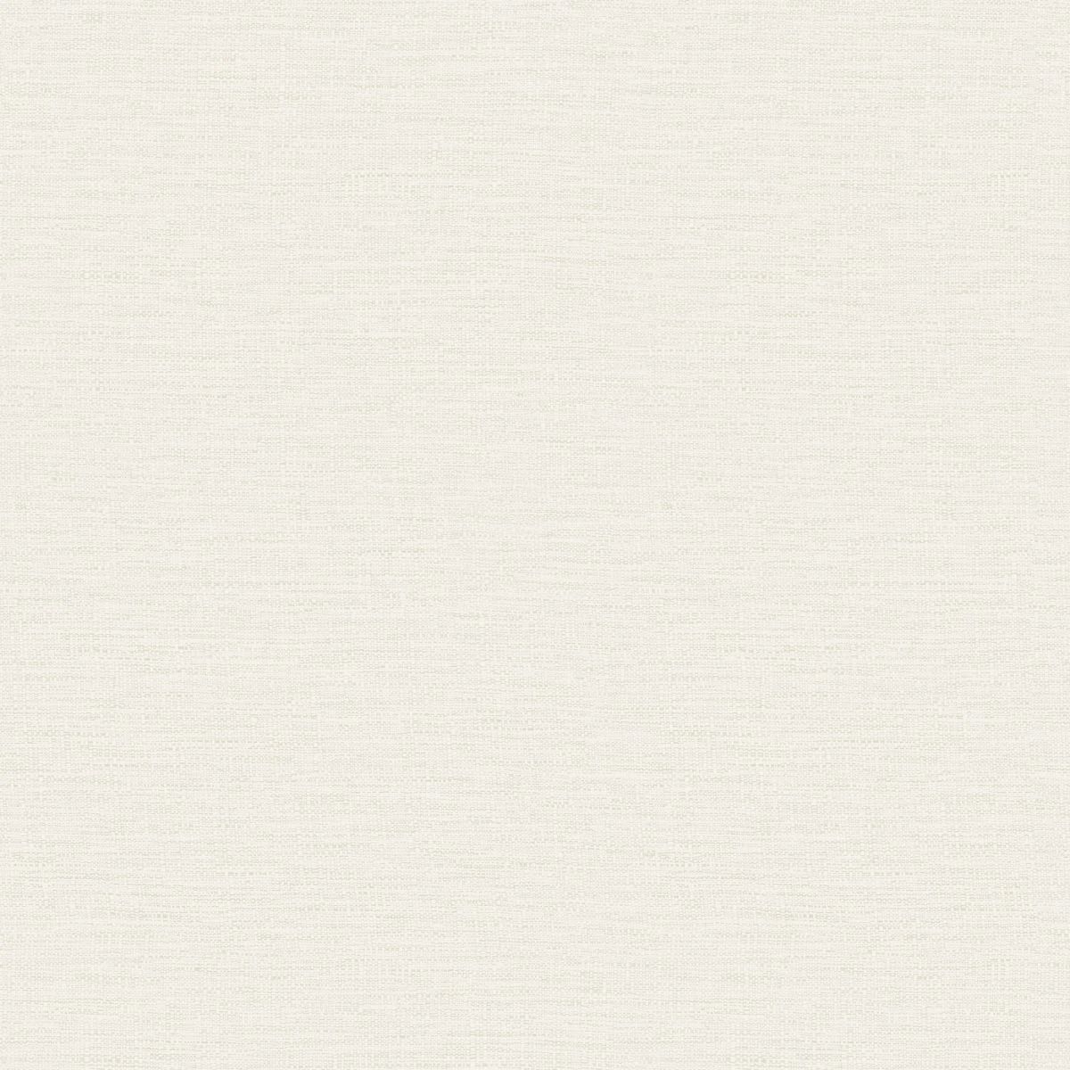 Telma Plain Fabric Hessian Texture Pearl White Vinyl Wallpaper 199502