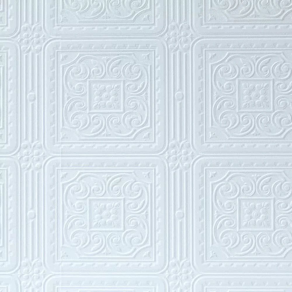 Anaglypta Turner Tile Paintable Wallpaper RD80000