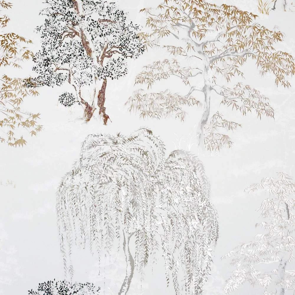 Arthouse Oriental Garden Natural Wallpaper 909605