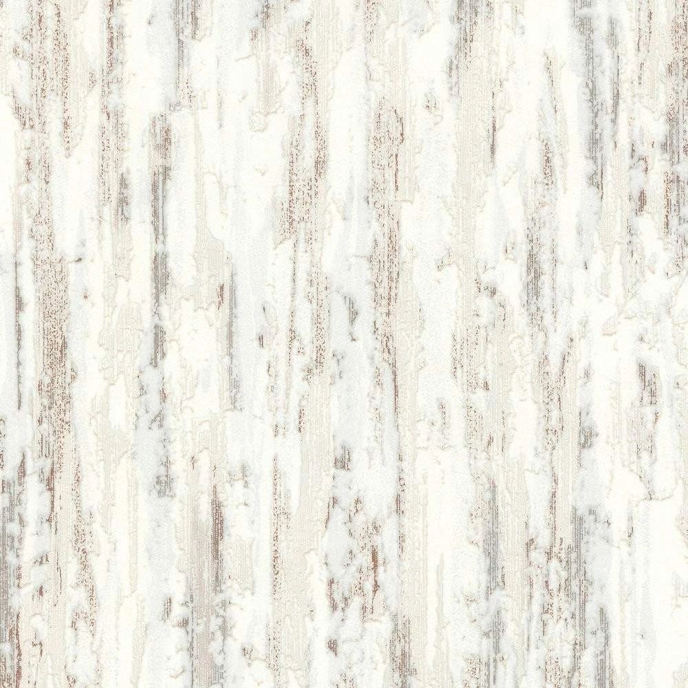 Bark Effect Beige & Grey Textured Wallpaper 2409-65