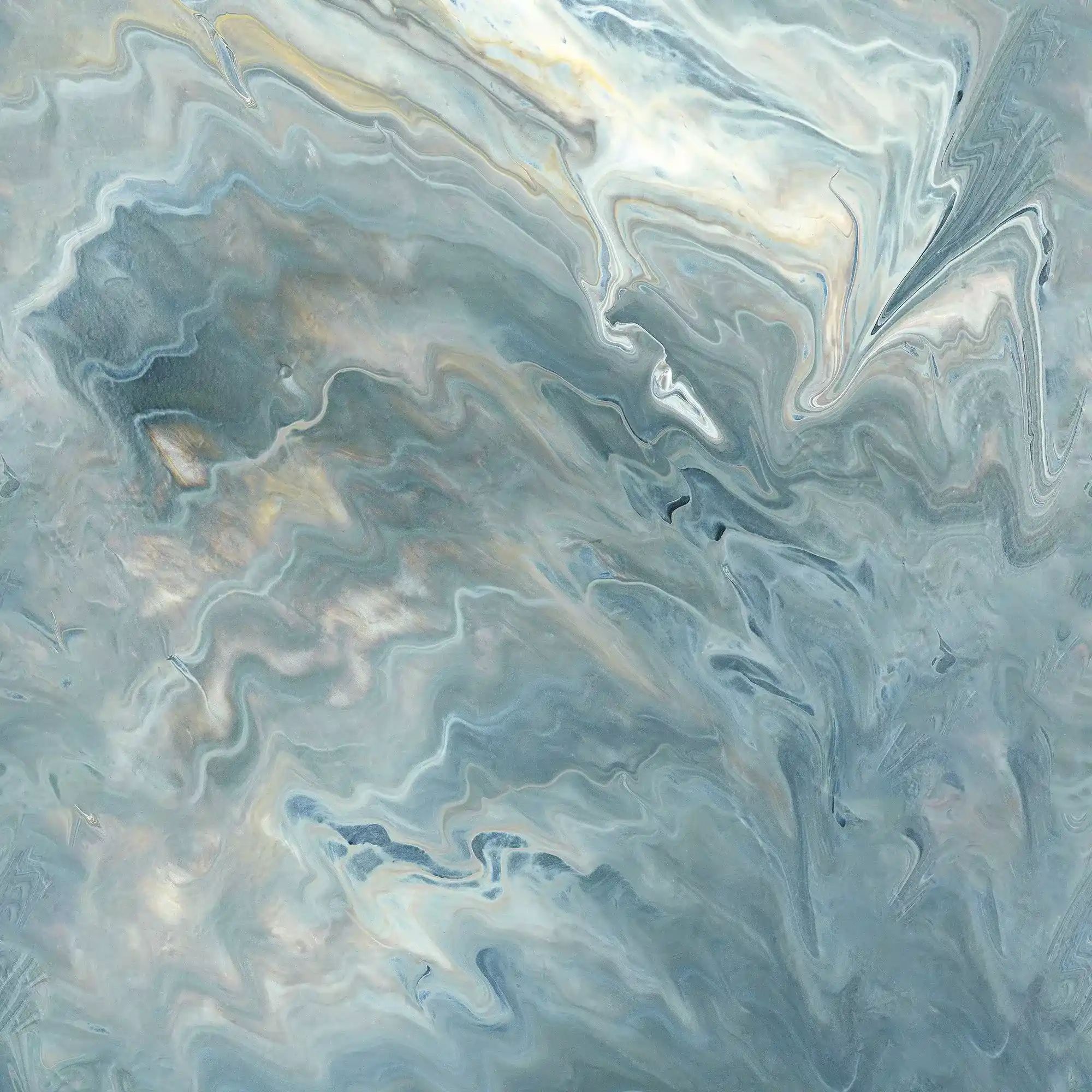 Marble Mural Blue Wallpaper A54202