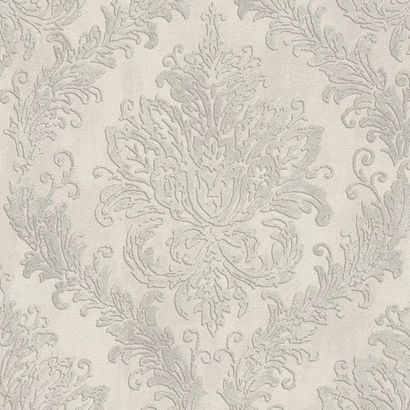 Grand Palace Silver Grey Damask Vinyl Wallpaper 79049-4 Grand Palace Silver Grey Damask Vinyl Wallpaper 79049-4