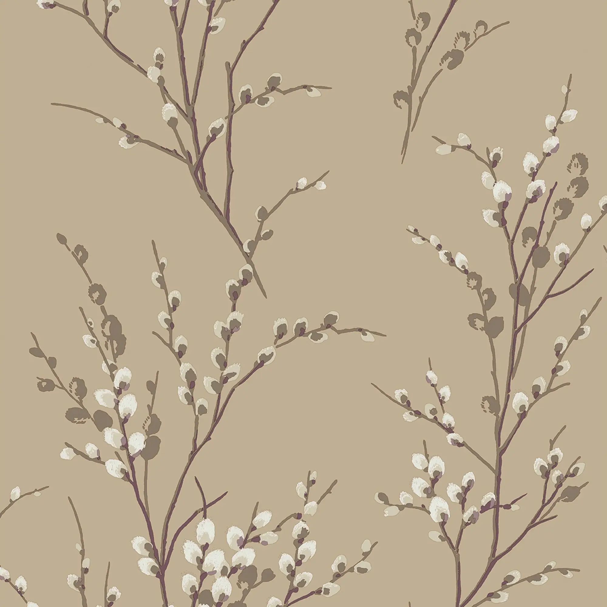 Pussy Willow Natural Sprigs Laura Ashley Wallpaper 113358 Pussy Willow Natural Sprigs Laura Ashley Wallpaper 113358