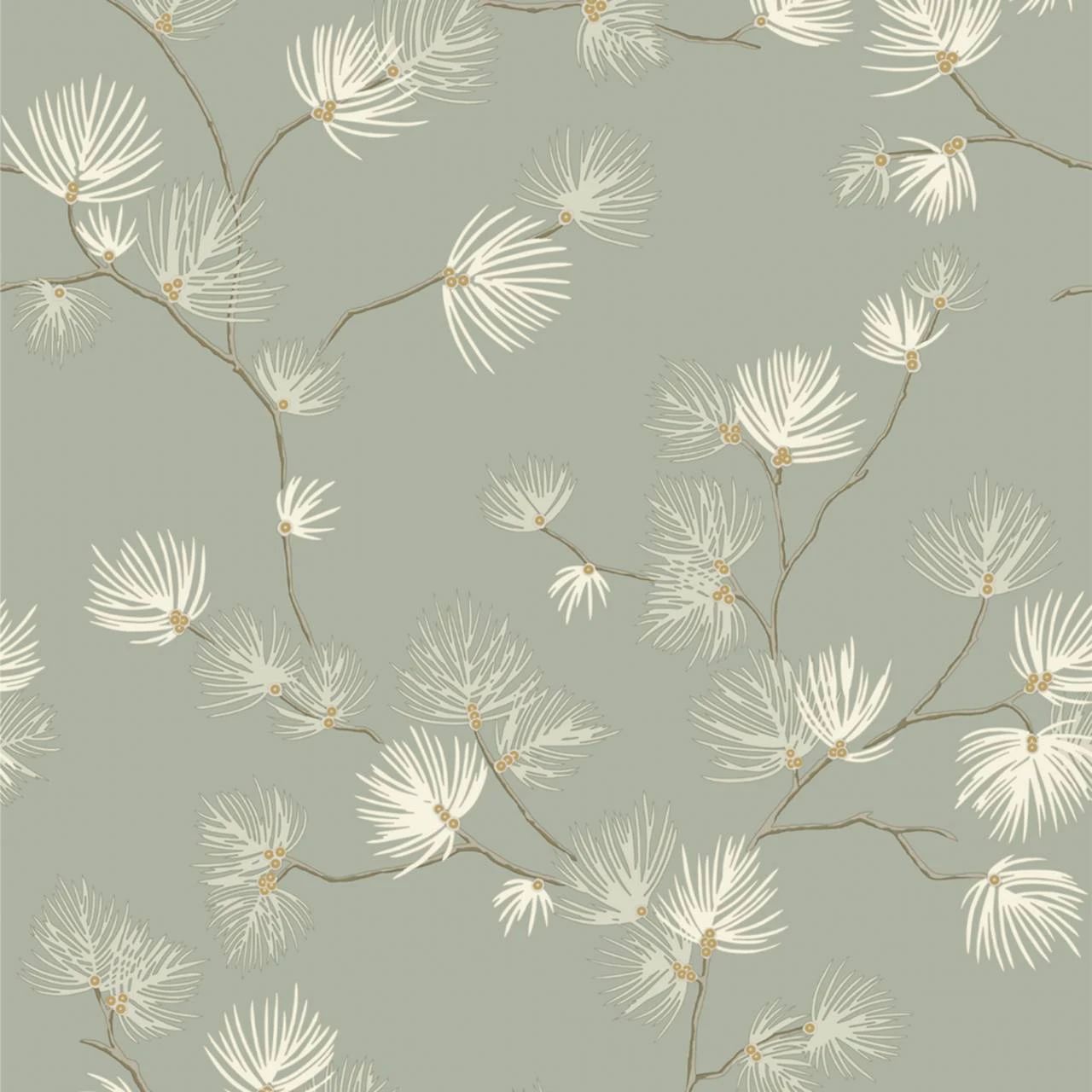 Valentino Pine Leaf Trail Sage Luxury Vinyl Wallpaper 1936 Valentino Pine Leaf Trail Sage Luxury Vinyl Wallpaper 1936