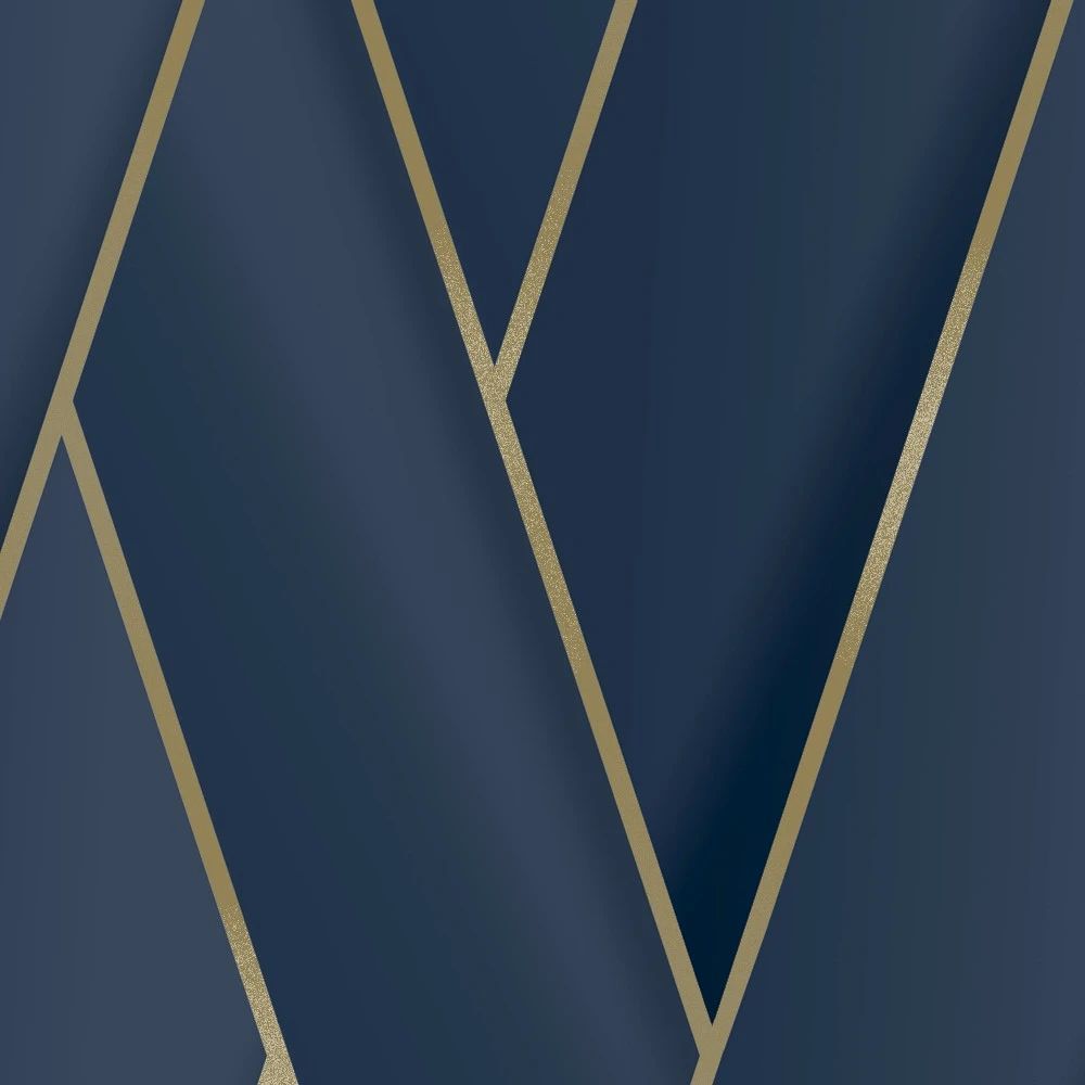 Armando Herringbone Design Royal Navy Blue & Metallic Gold Geometric Wallpaper 2121 Armando Herringbone Design Royal Navy Blue & Metallic Gold Geometric Wallpaper 2121