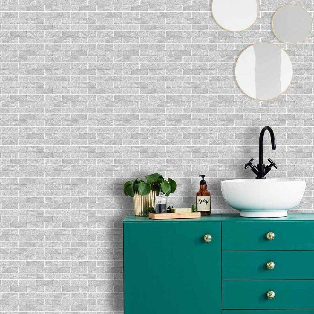 Kitchen tile discount wallpaper