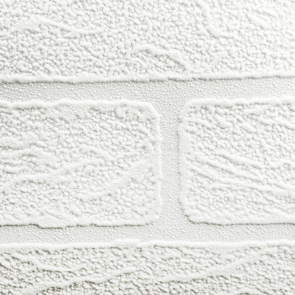 Textured Brick Superfresco White Wallpaper 93744