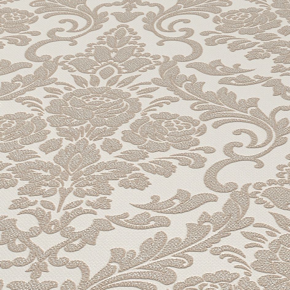 Bremen Damask Rose Rose Gold Damask Wallpaper 1339620