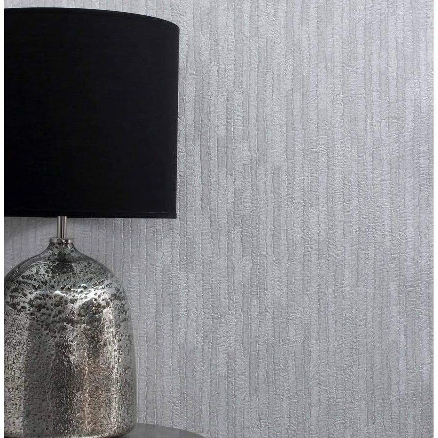 Bergamo Leather Silver Bergamo Leather Texture Wallpaper M1400