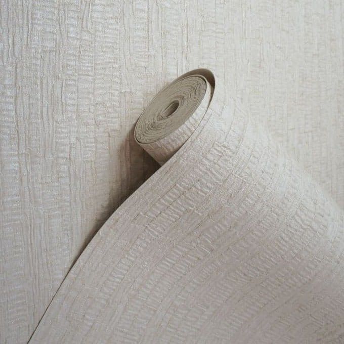 Ornella Bark Cream Texture Luscious Holden Opus Italian Vinyl Wallpaper - View #3