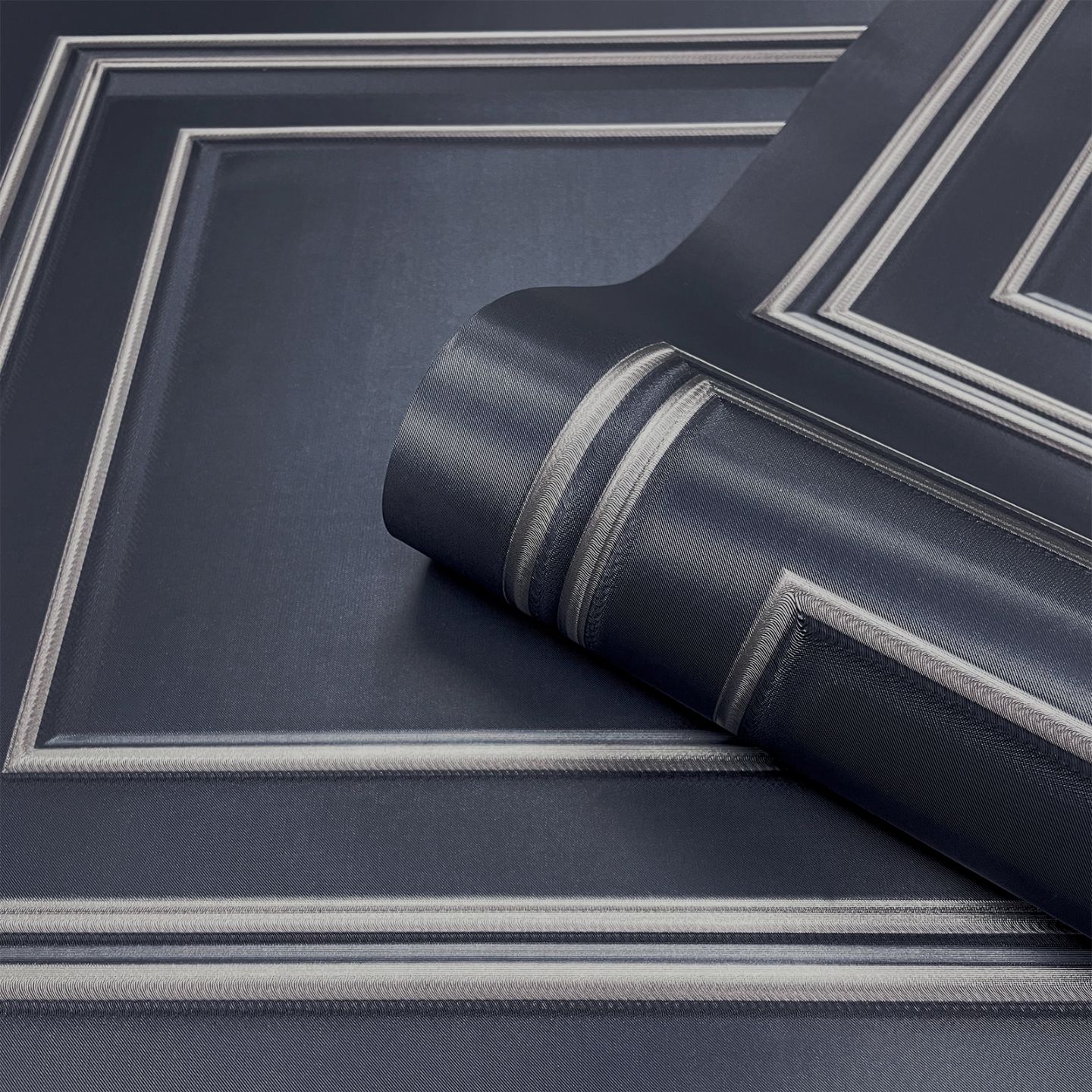 Navy blue and silver wallpaper new arrivals