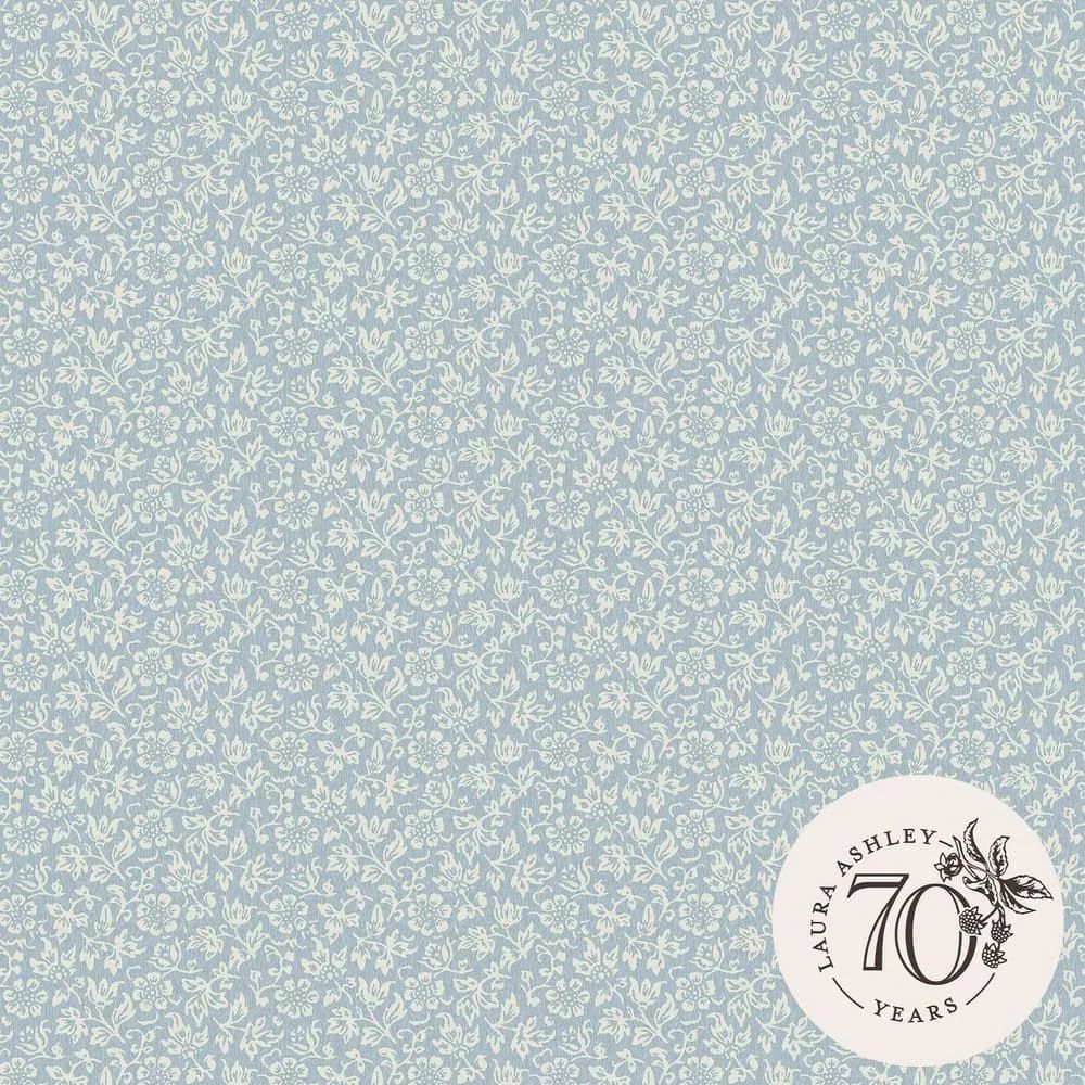 Sweet Alyssum Pale Seaspray Blu Laura Ashley Wallpaper 121078
