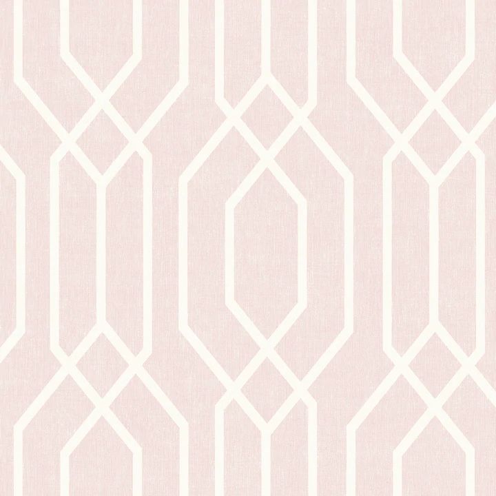 New York Geometric Pink Wallpaper 908208