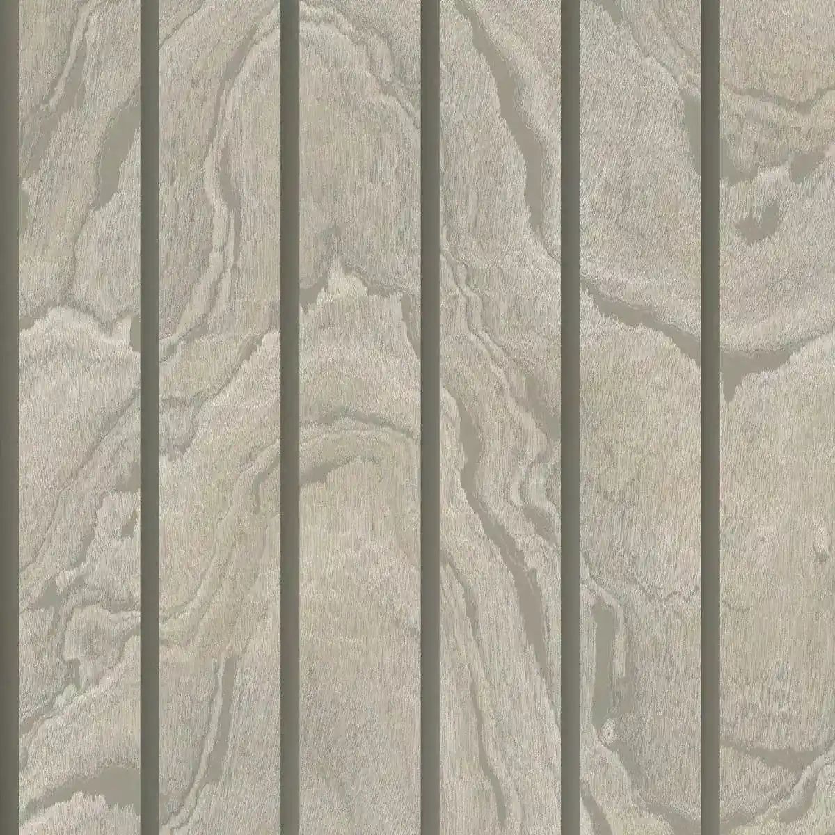 Wood Grain Panel Natural Wallpaper 193501