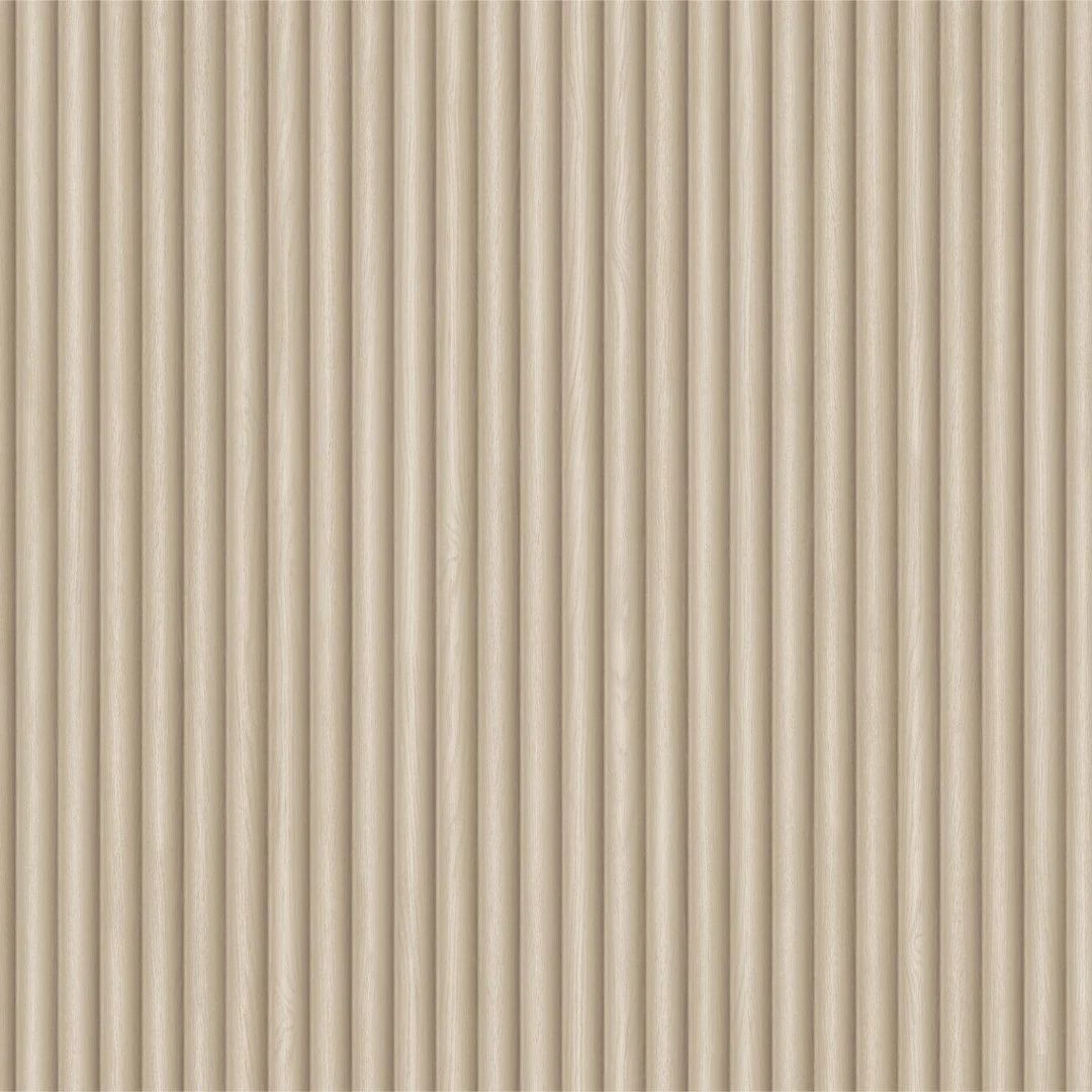 Ribbed Wood Cream Panelled Wallpaper 2324 Ribbed Wood Cream Panelled Wallpaper 2324