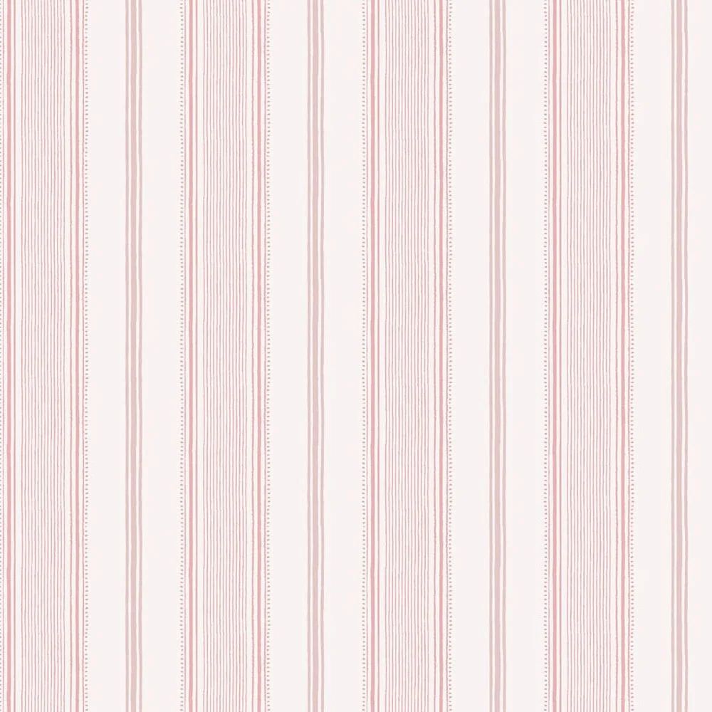 Heacham Stripe Blush Laura Ashley Wallpaper 115270