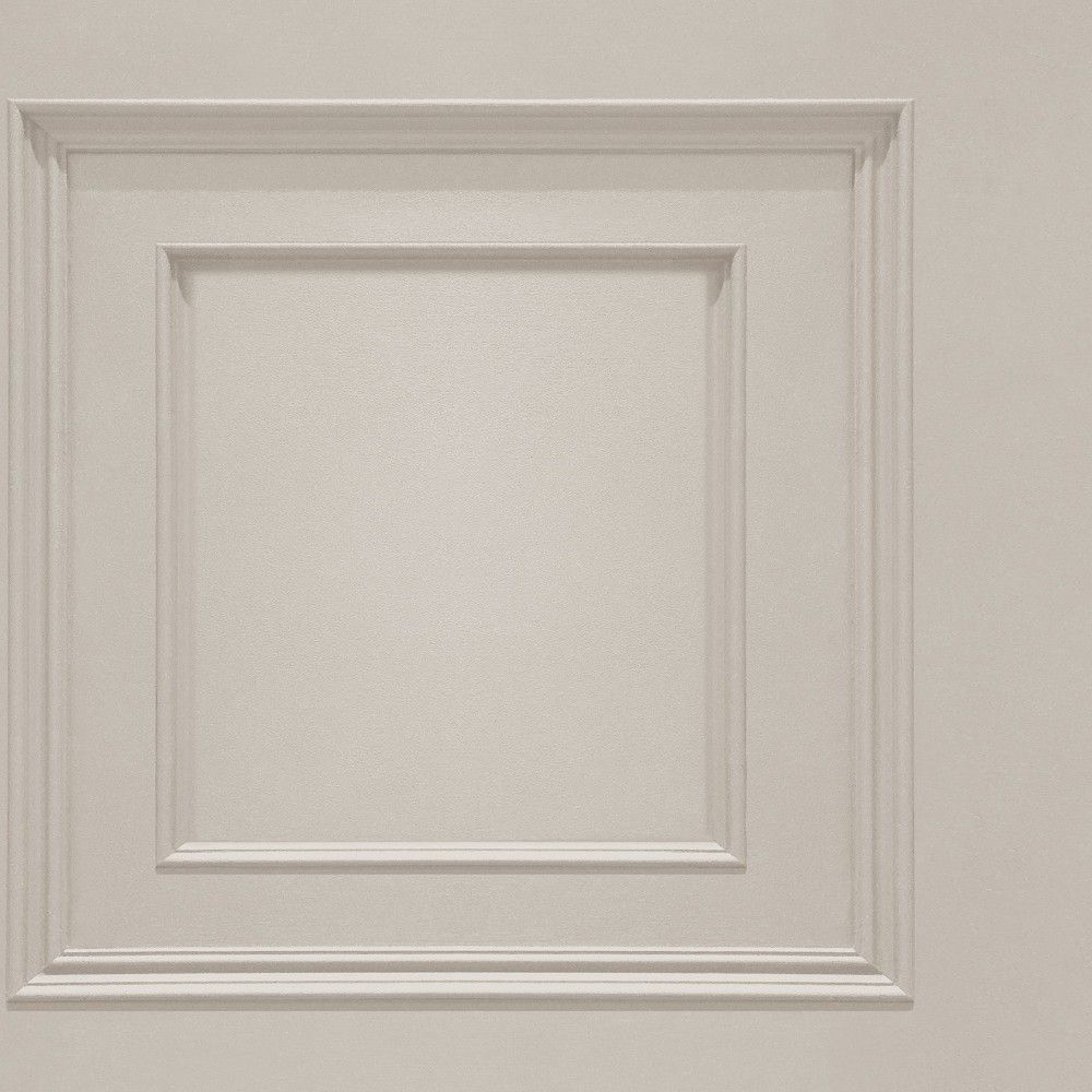 Oliana Panel Effect Cream Wallpaper 8493