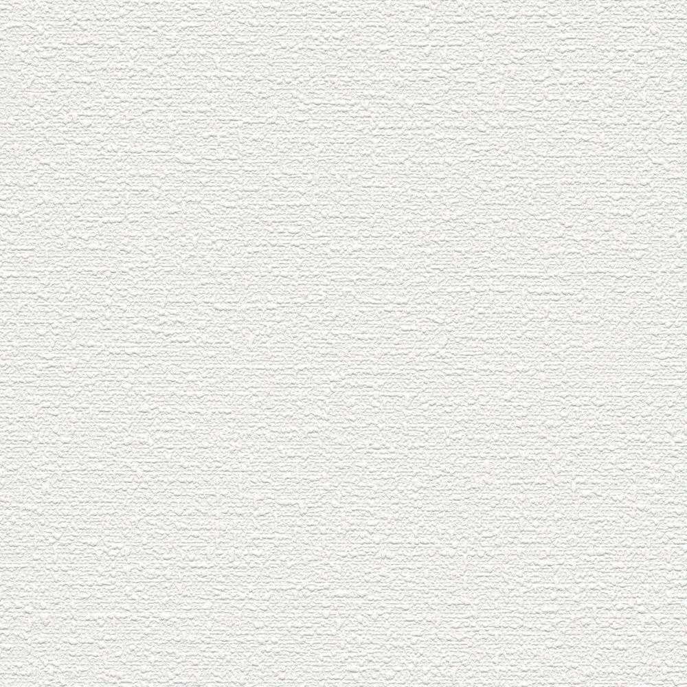 Hessian White Paintable Wallpaper 7096-15