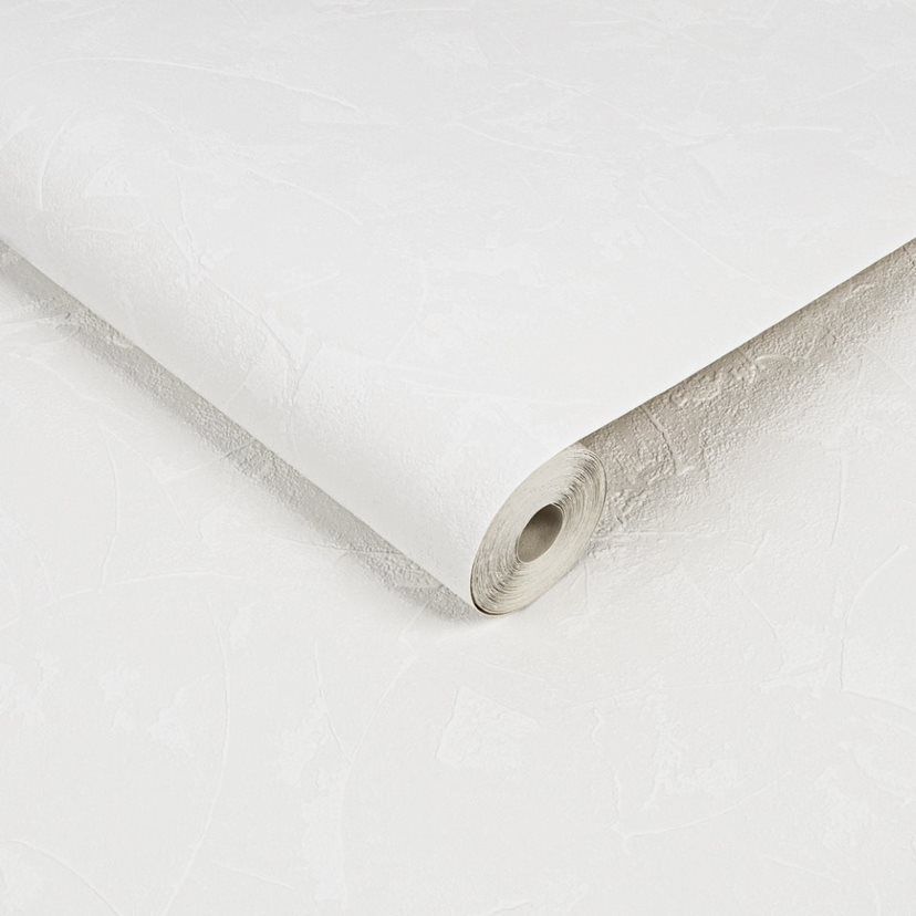 Plaster Superfresco White Paintable Wallpaper 19059