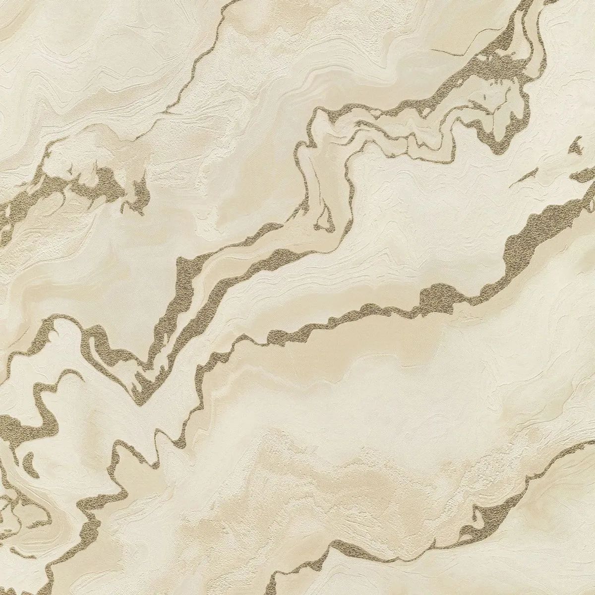 Erismann Elle Decoration Marble Cream & Metallic Gold Wallpaper 10447-14 Erismann Elle Decoration Marble Cream & Metallic Gold Wallpaper 10447-14