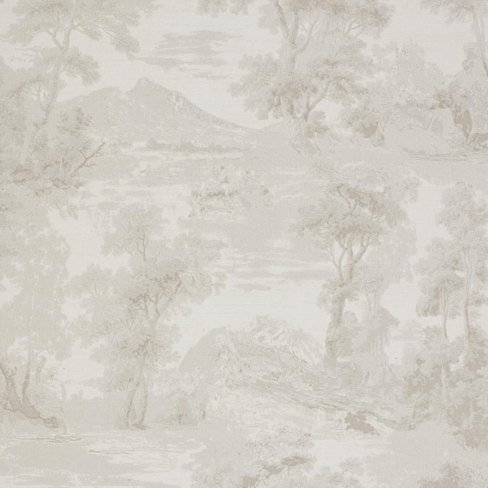 Shibui Whimsical Forest Trees & Mountain Wallpaper Earth Beige 143028