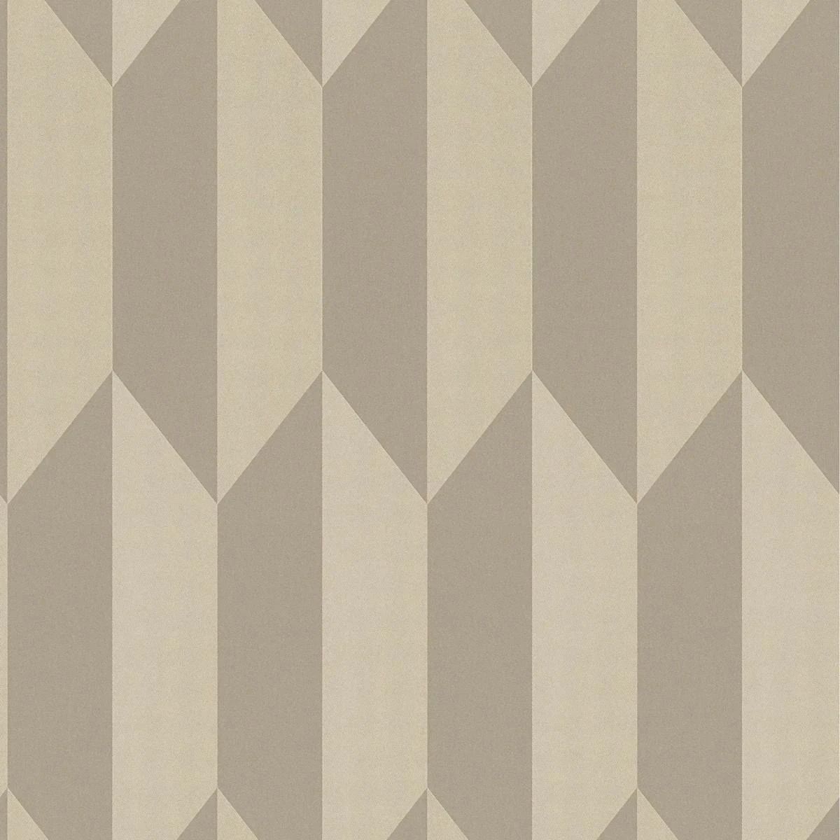 COSMOLiving Geometric Grey Textured Wallpaper 790865