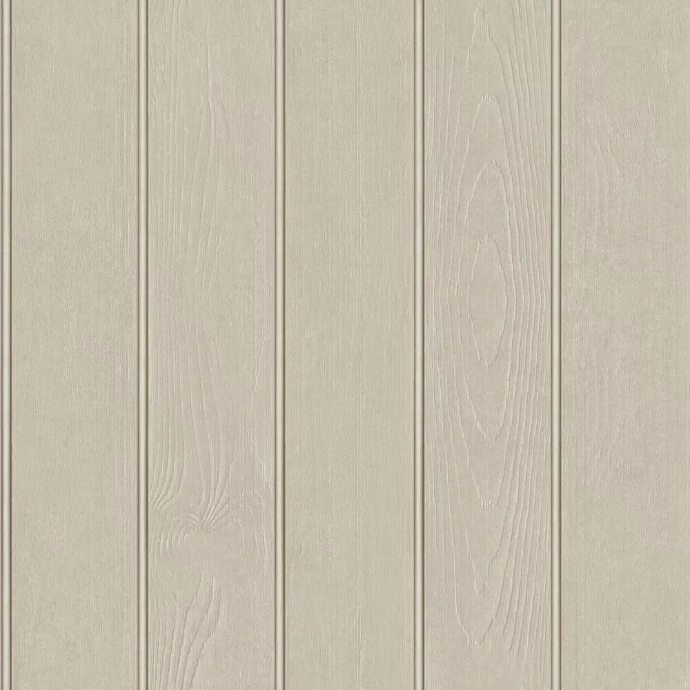 Beaded Wood Beige 3D Effect Country Wallpaper Textured Wood Design 5911