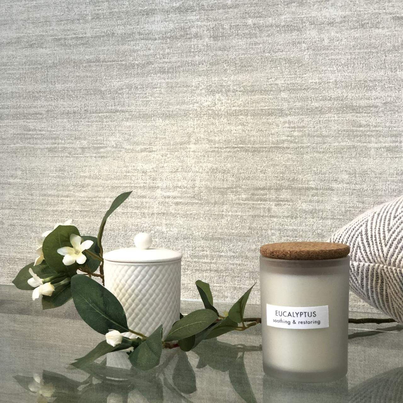 Giovanna Texture Grey Premium Italian Vinyl Wallpaper 4813 Giovanna Texture Grey Premium Italian Vinyl Wallpaper 4813