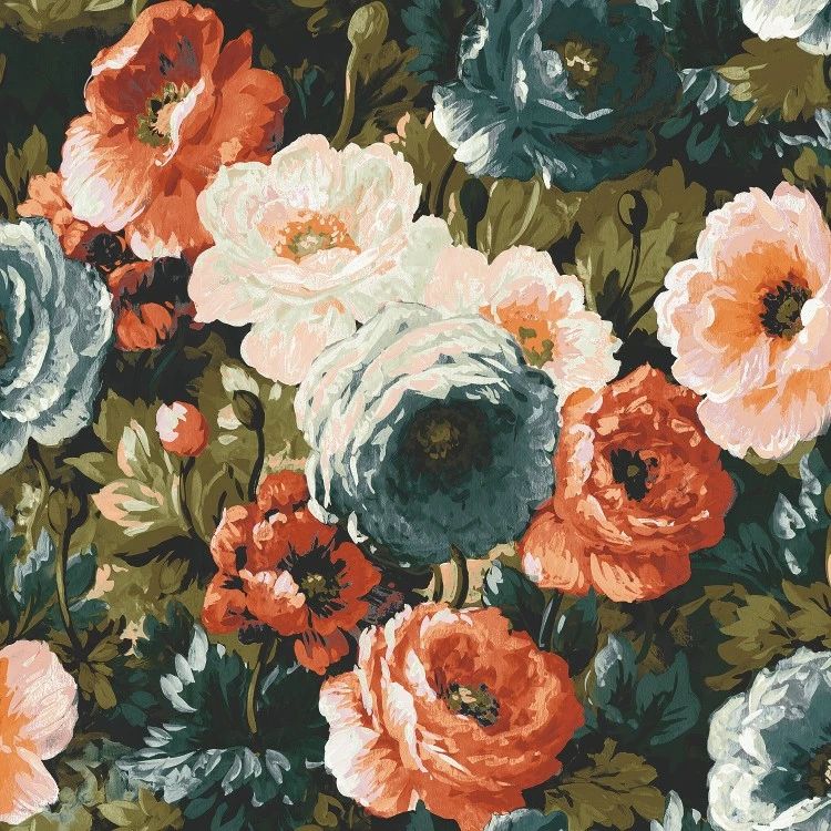 Eden Rose Floral Paul Moneypenny Collection Wallpaper 196501