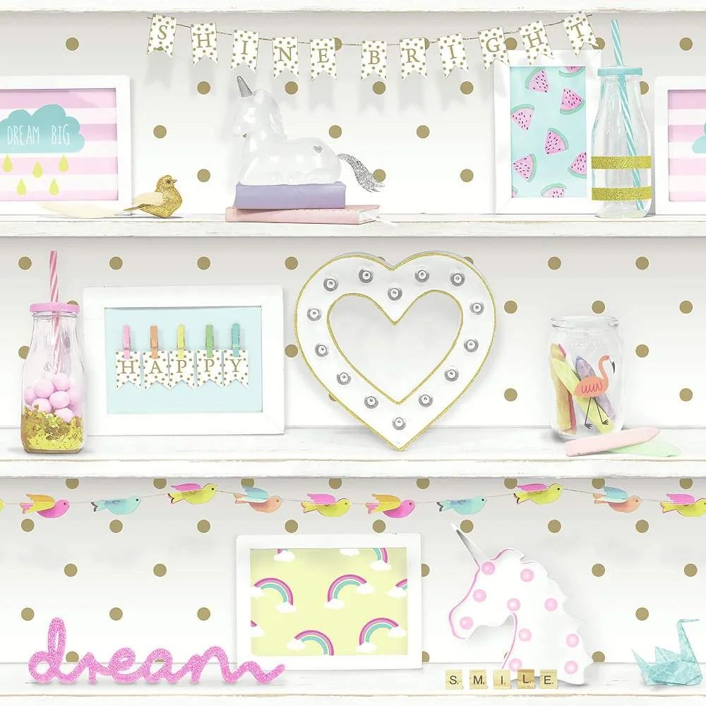Girl's Life Multi Children's Wallpaper 696004