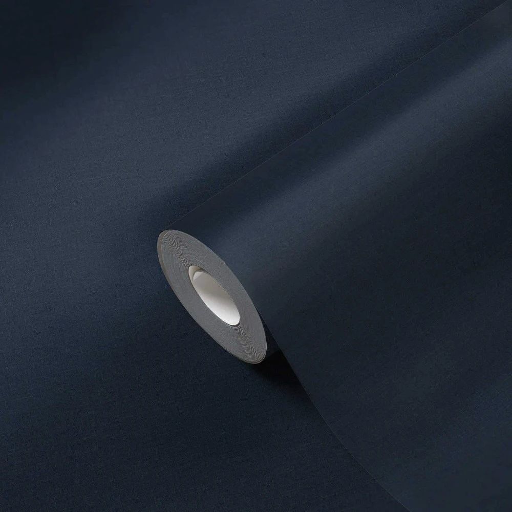 Regent Texture Blue Luxury Vinyl Wallpaper 37953-4