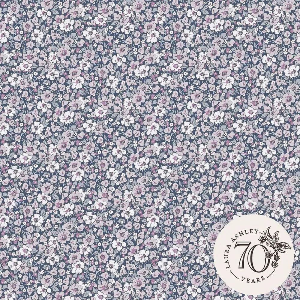 Libby Ditsy Floral Purple 90s Inspired Laura Ashley Wallpaper 119867