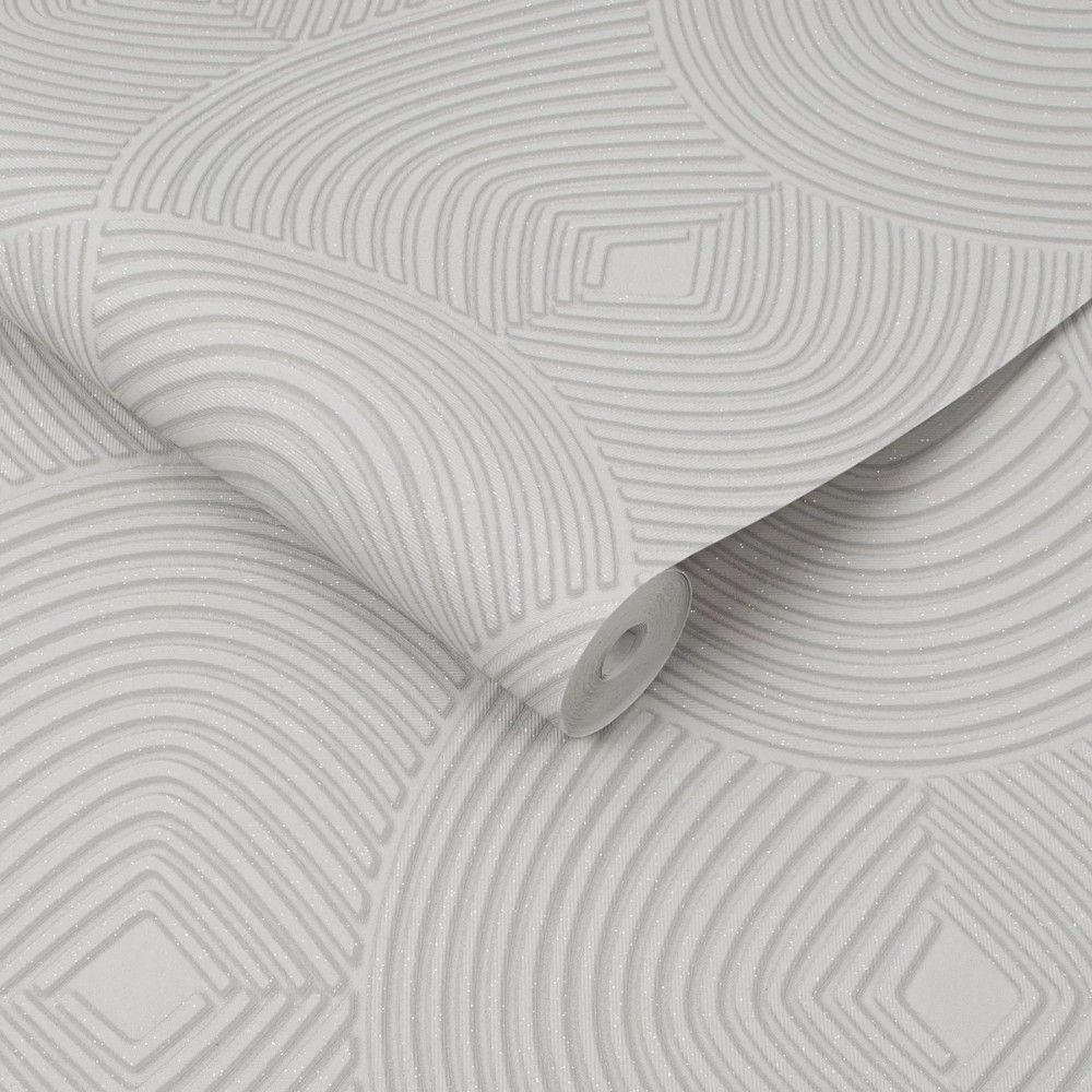 Boutique Ulterior Moonstone Geometric Paste the Wall Wallpaper 111320