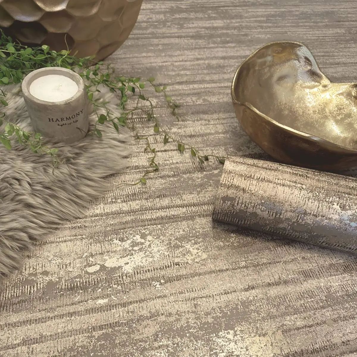 Lustre Oakah Mocha Metallic Wallpaper 2380 Lustre Oakah Mocha Metallic Wallpaper 2380