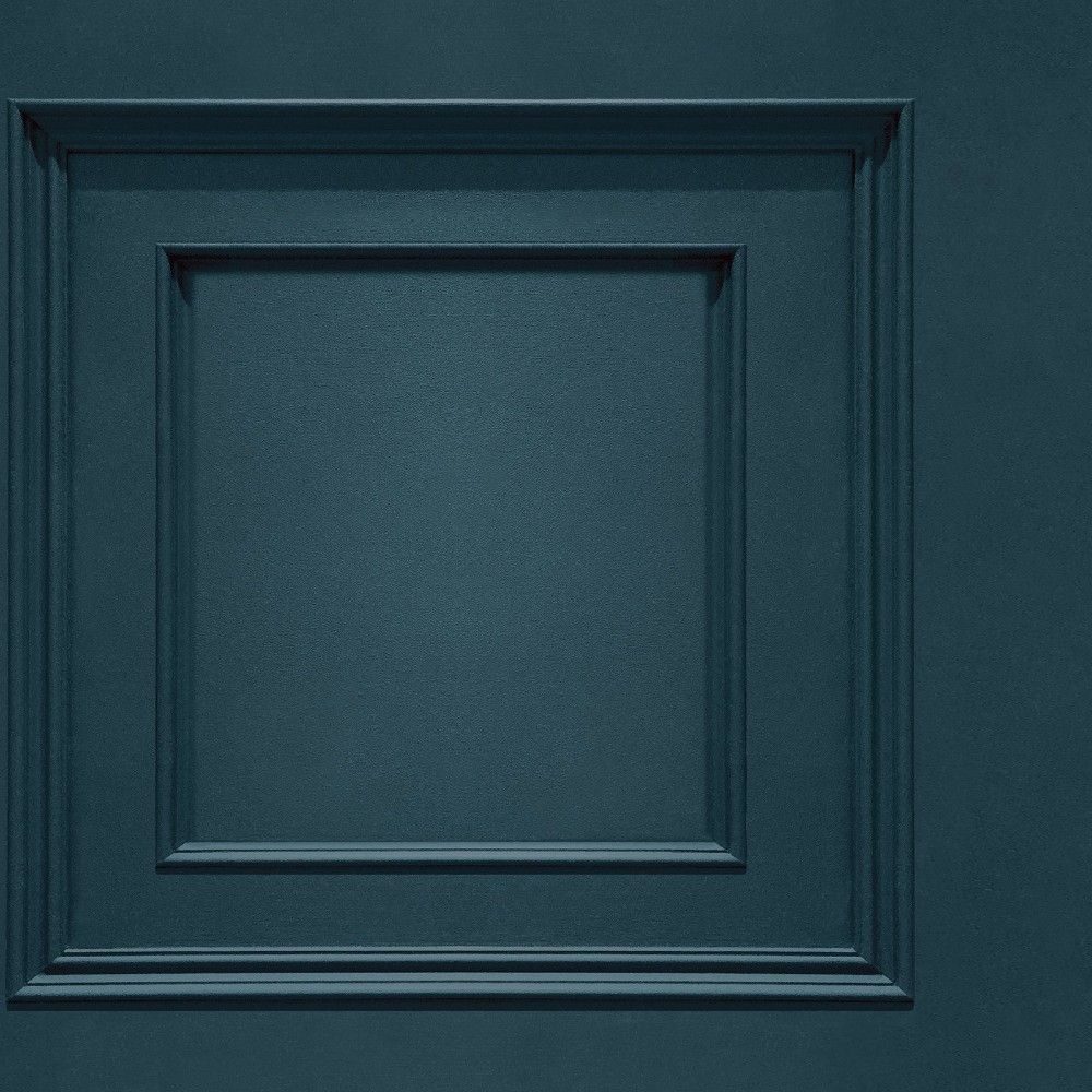 Oliana Panel Effect Navy Wallpaper 8491 Oliana Panel Effect Navy Wallpaper 8491
