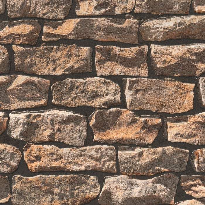 Deco World Welsh Masonry Stone Effect Wallpaper 9079-12