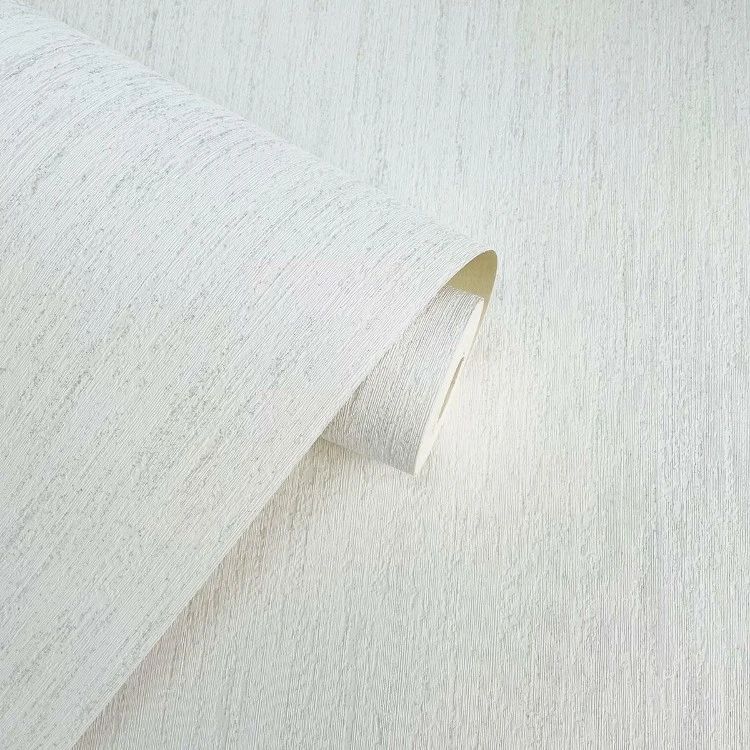 Synergy Textured White & Silver Vinyl Wallpaper M0736