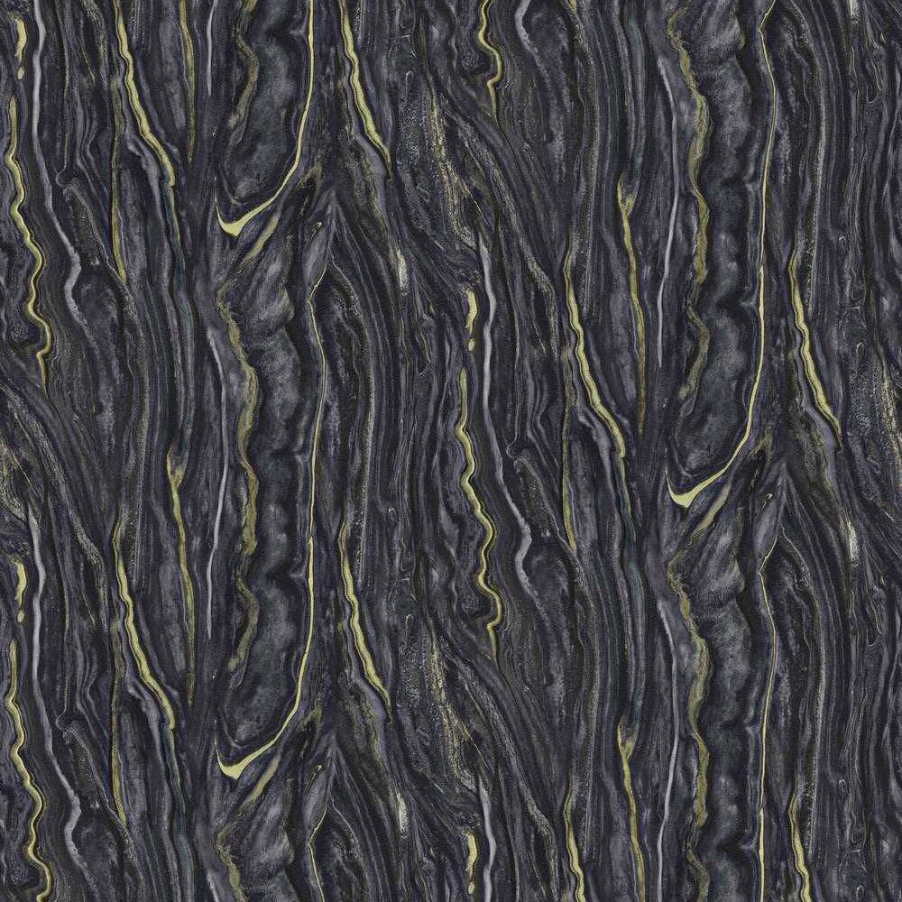 Elle Decoration Black Marble Wallpaper 10149-15