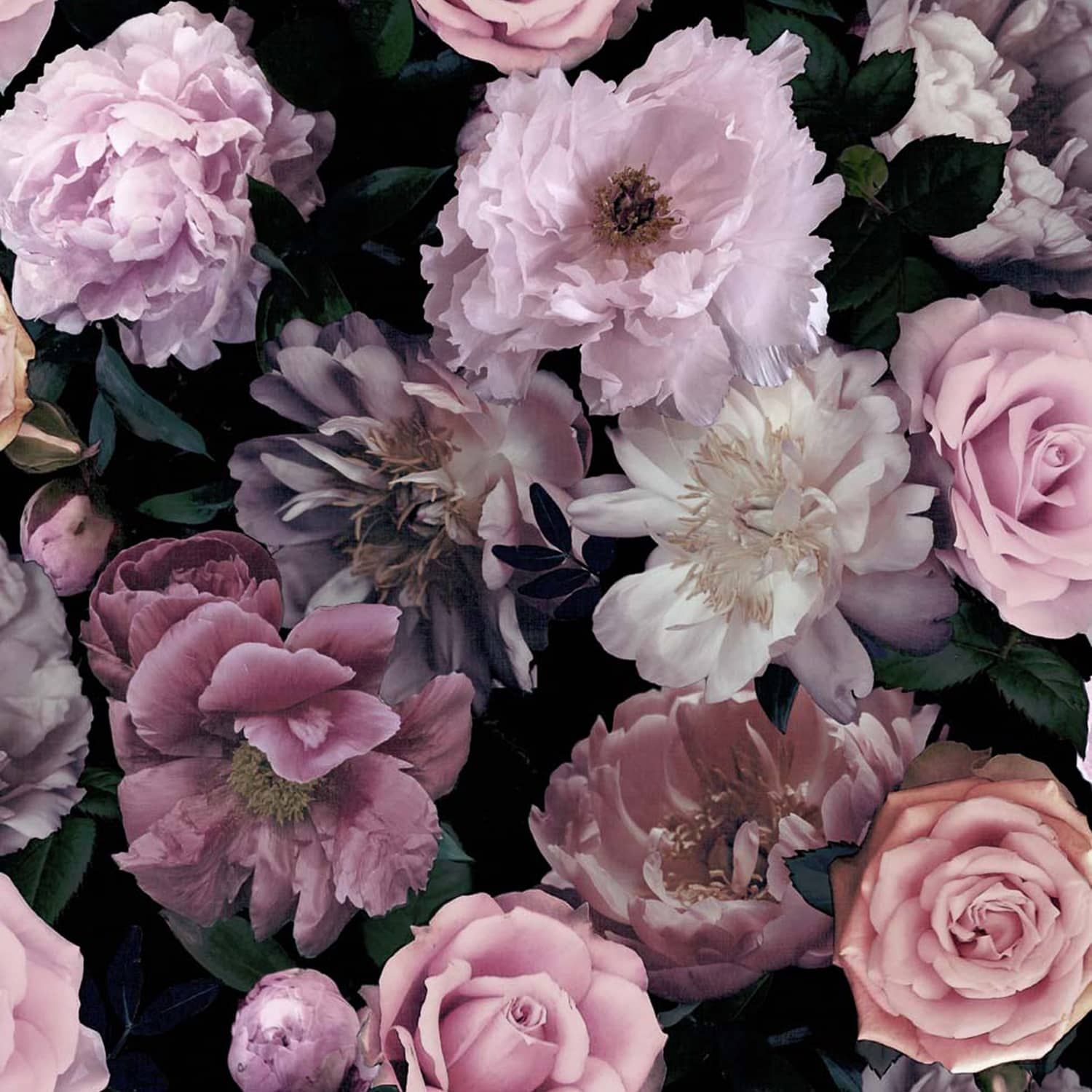 Pandora Drama Floral Wallpaper 108697