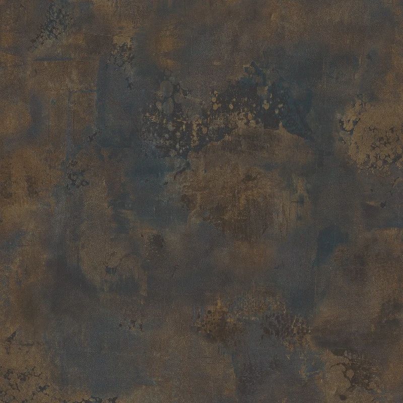 Galvanised Texture Industrial Plaster Effect Navy Vinyl Wallpaper 186402