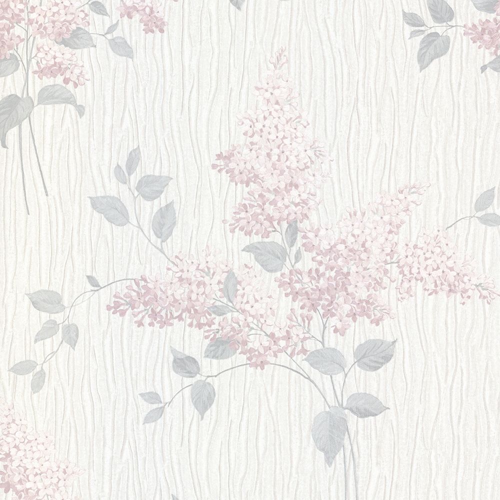 Tiffany Fiore Blush Pink Luxury Italian Vinyl Wallpaper 41310