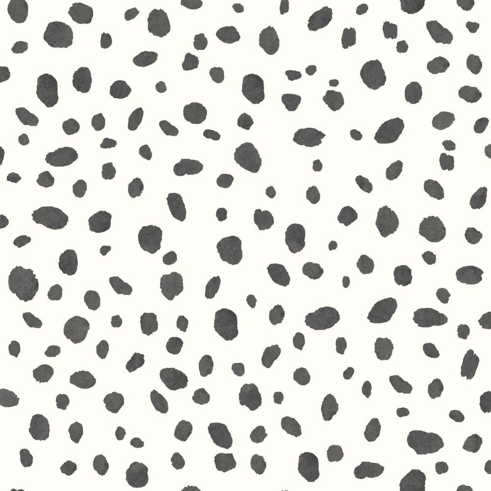 Dalmatian Spots Black & White Wallpaper 12940