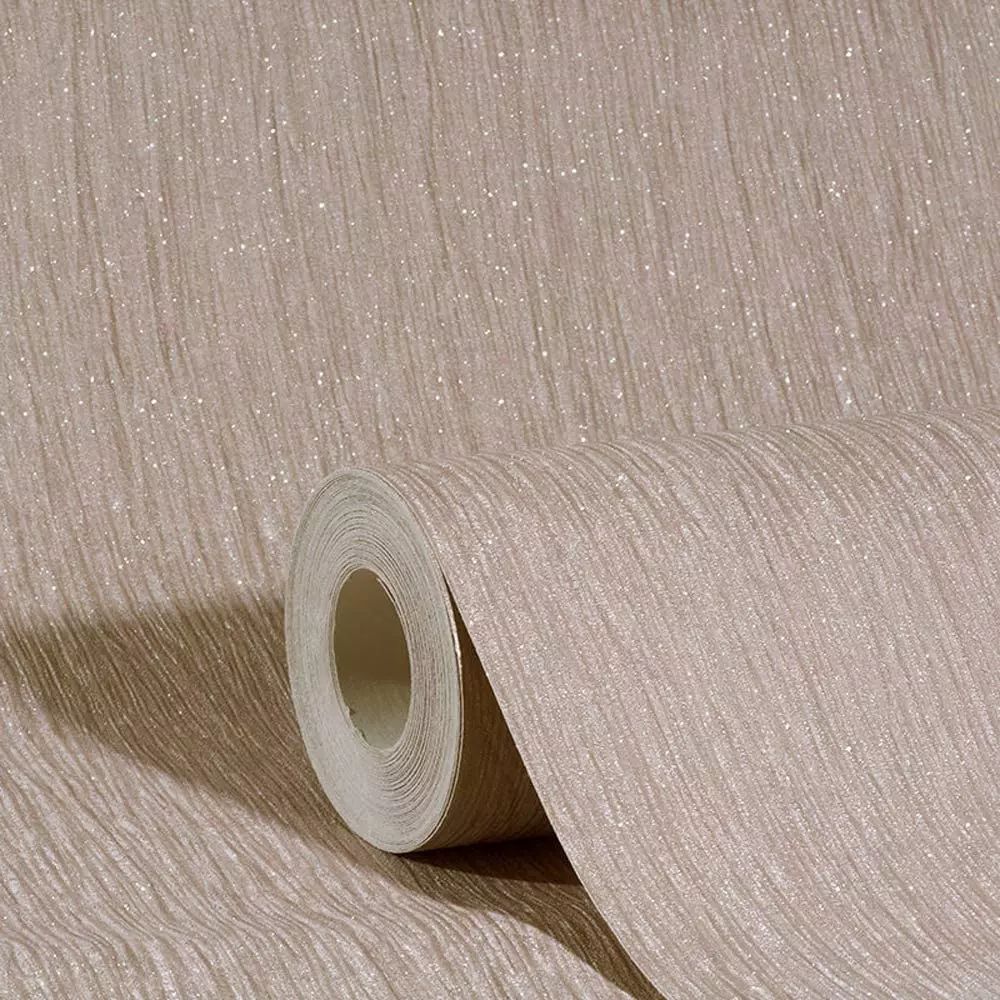 Crystal Plain Texture Gold Sparkle Wallpaper 9002