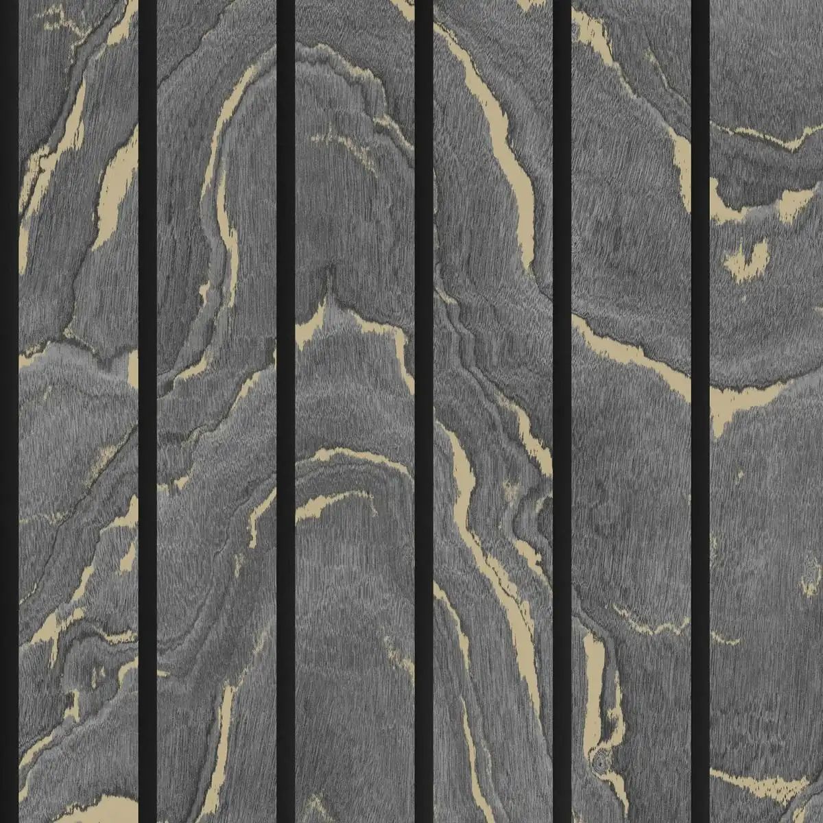Wood Grain Panel Charcoal Wallpaper 193503 Wood Grain Panel Charcoal Wallpaper 193503