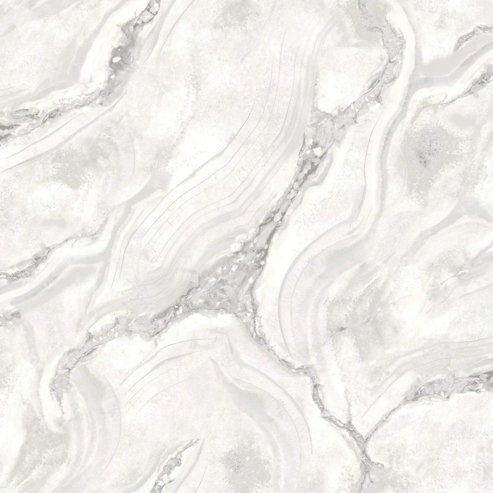 Agate Marble Pearl Vasari Palmetto Italian Vinyl Wallpaper 529470