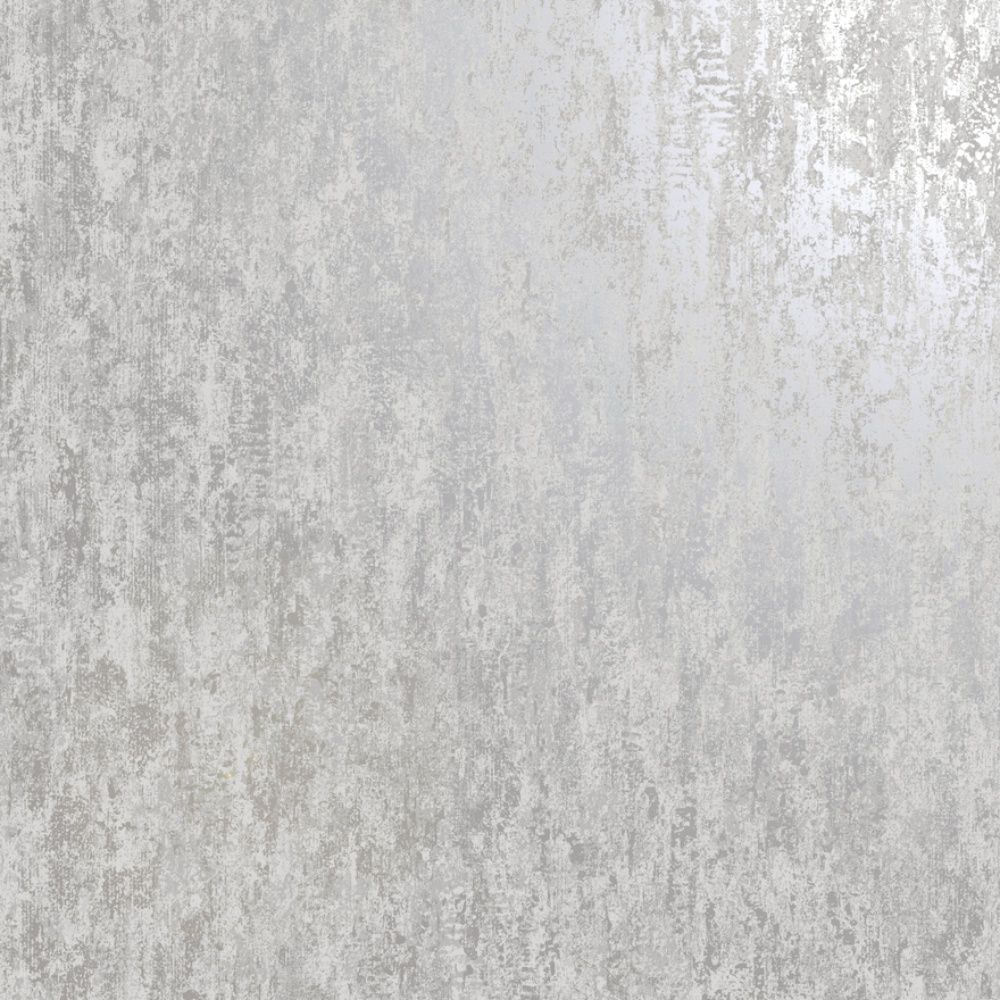 Industrial Texture Metallic Silver Wallpaper 12840