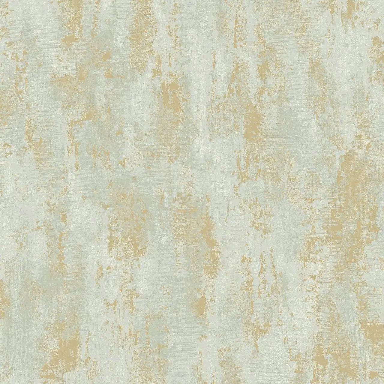 Venetian Texture Green & Gold Metallic Plain Wallpaper A75802