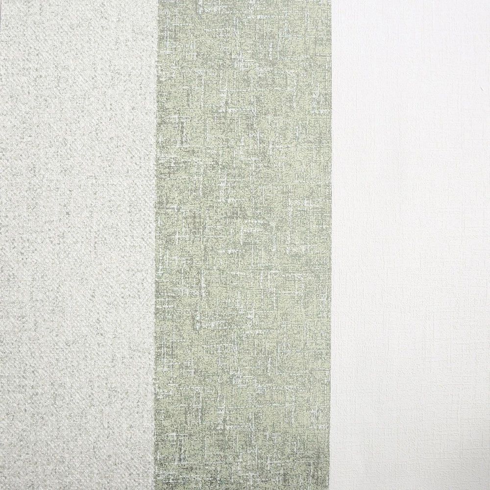 Meadow Stripe Sage & Gold Superfresco Wallpaper 128981