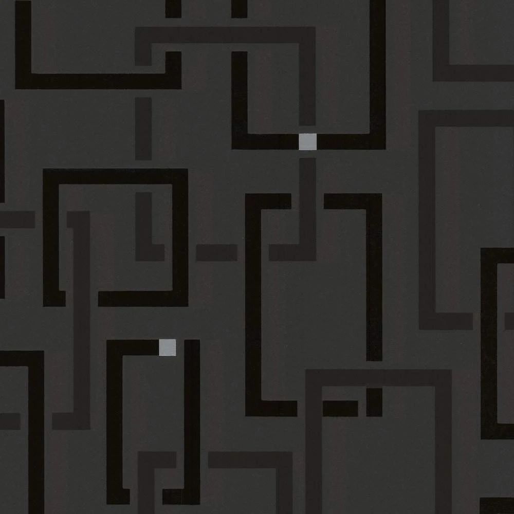 AS Links Geometric Wallpaper Black 2305-22