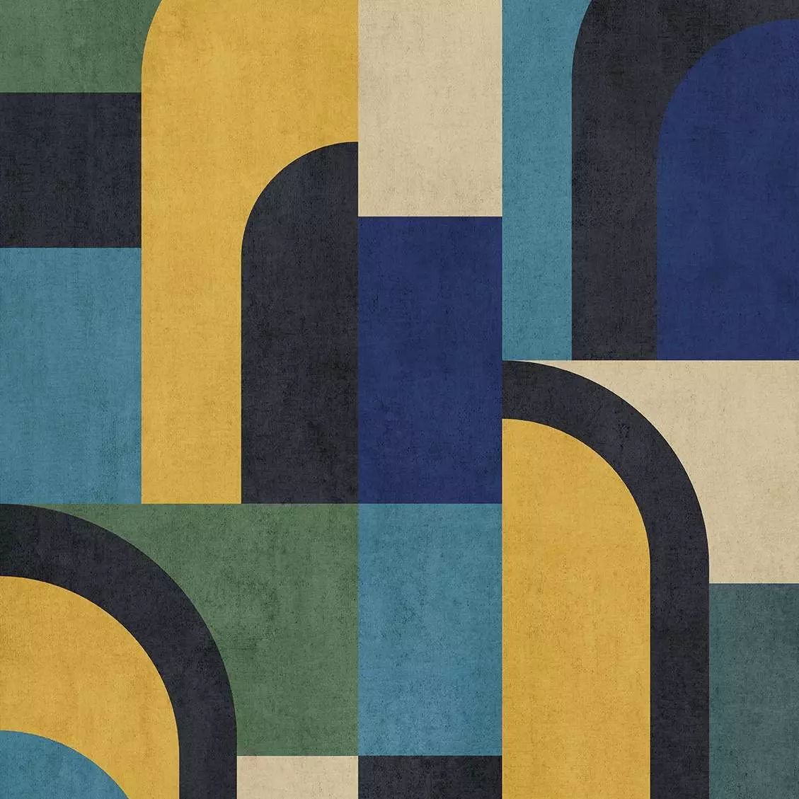 Modernism Shapes Mural Wallpaper A51902